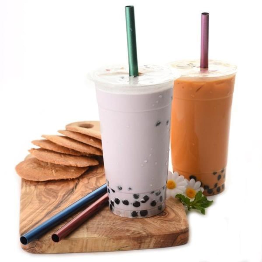 NORPRO Stálrör bein 4stk lituð