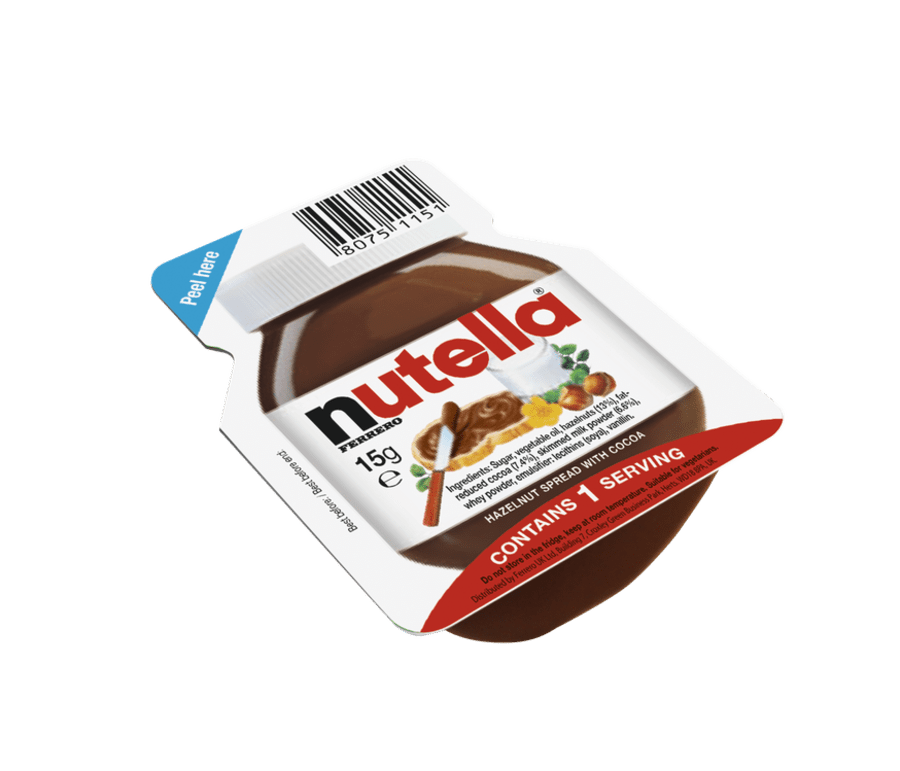 Nutella skammtar 15g 120stk