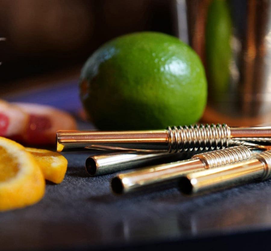 Nuts Gullrör beygju 22cm 4stk