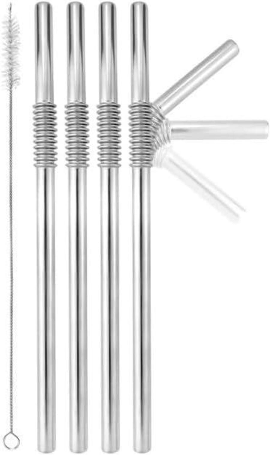 Nuts Stálrör m/beygju 22cm 4stk