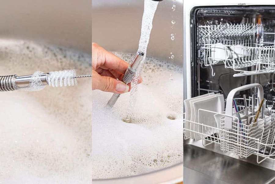 Nuts Stálrör m/beygju 22cm 4stk