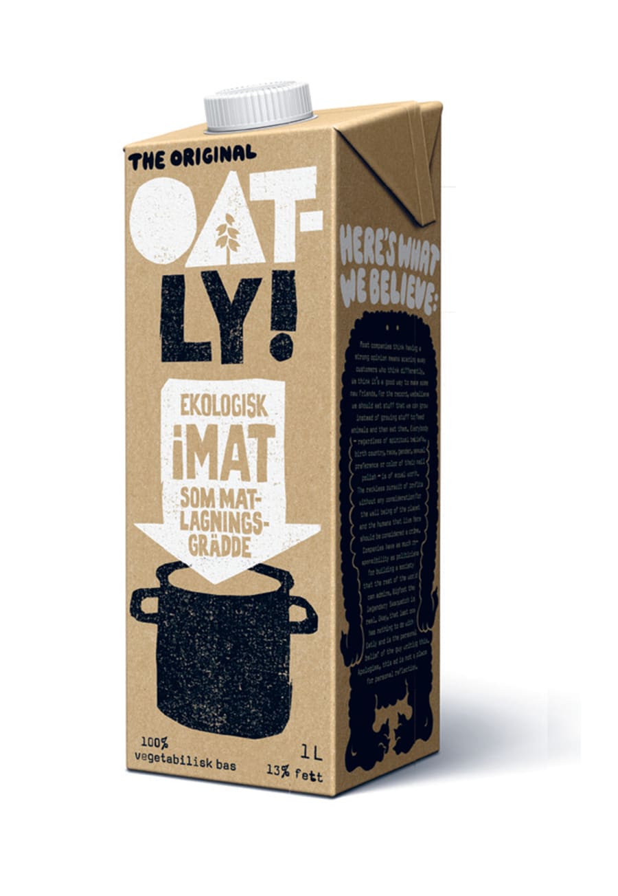 Oatly Haframatreiðslurjómi Lífrænn