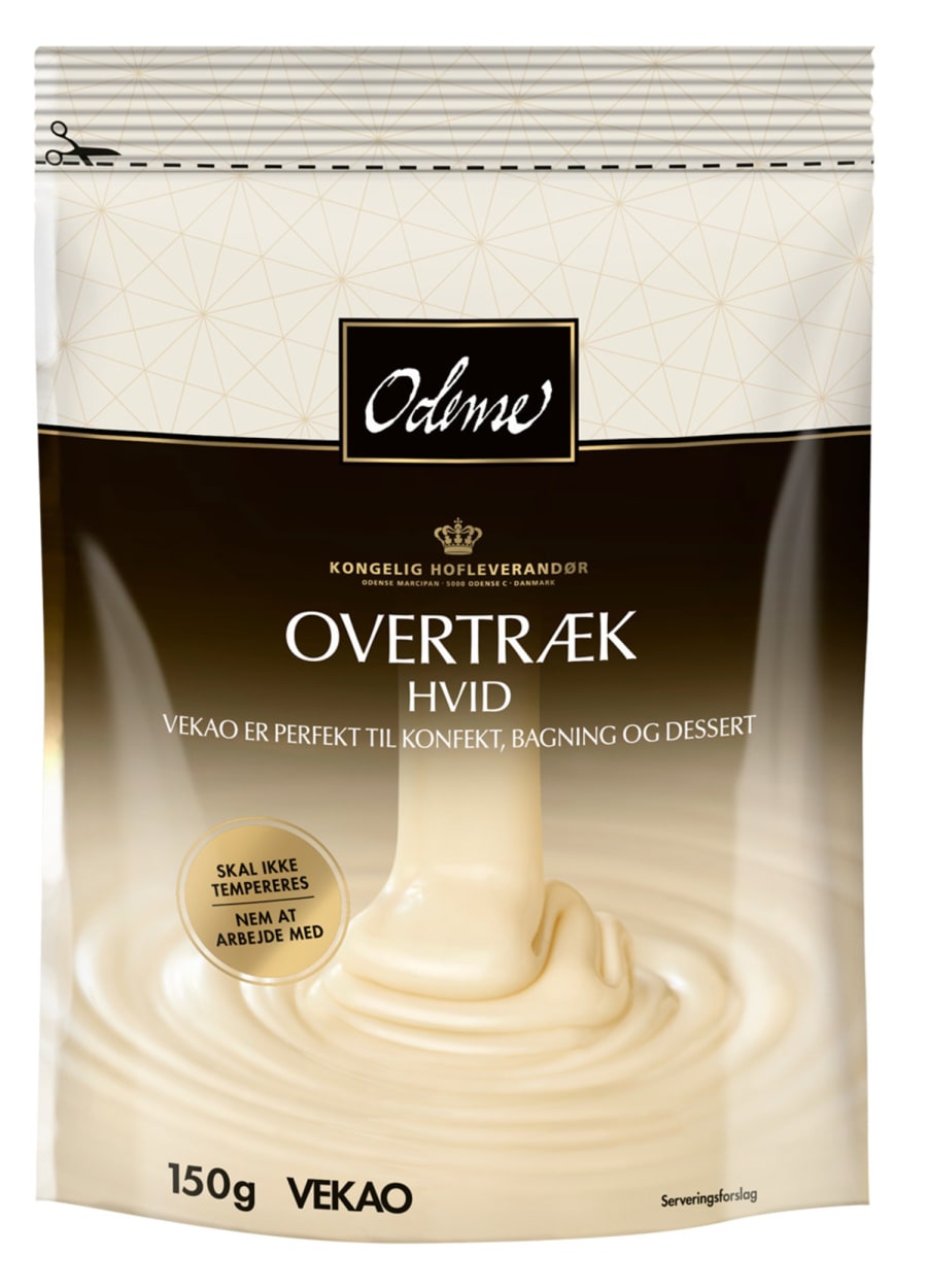 Odense Súkkulaðidropar Hvítir 150g