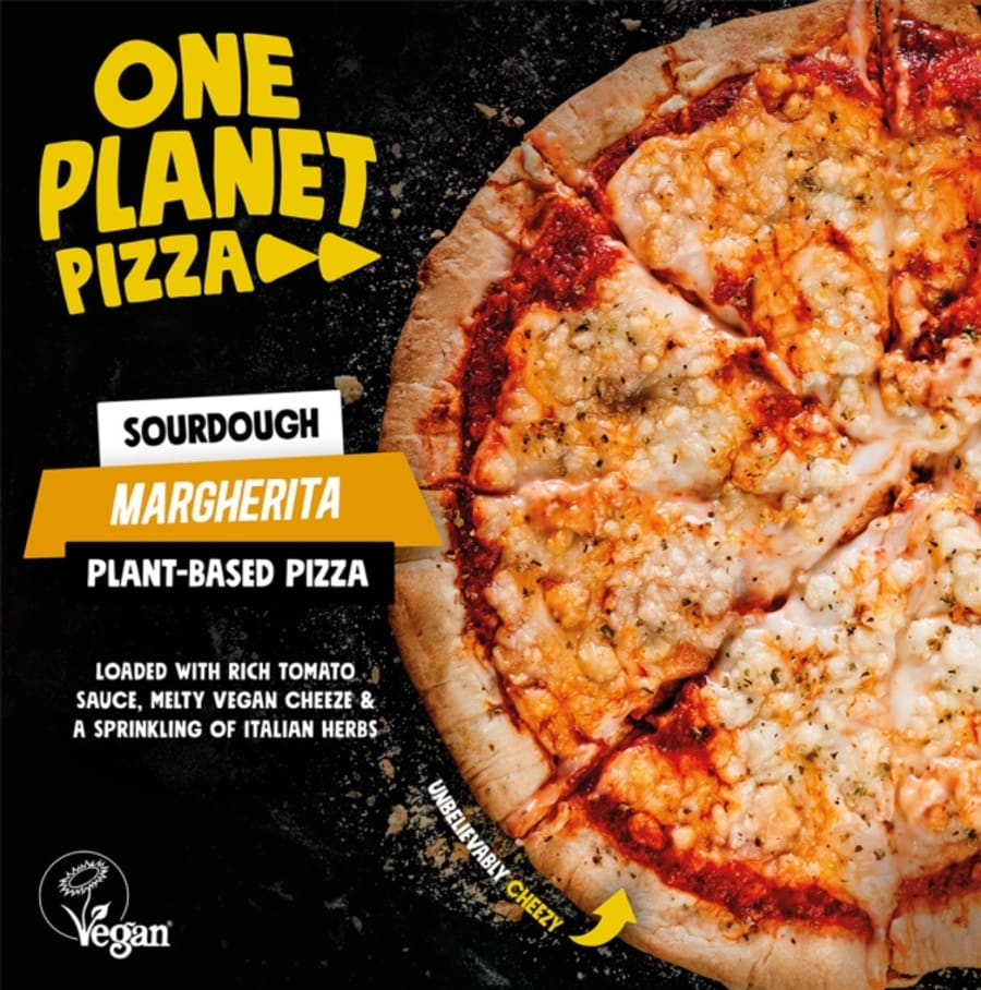 One Planet Pizza Margherita Vegan Frozen Pizza