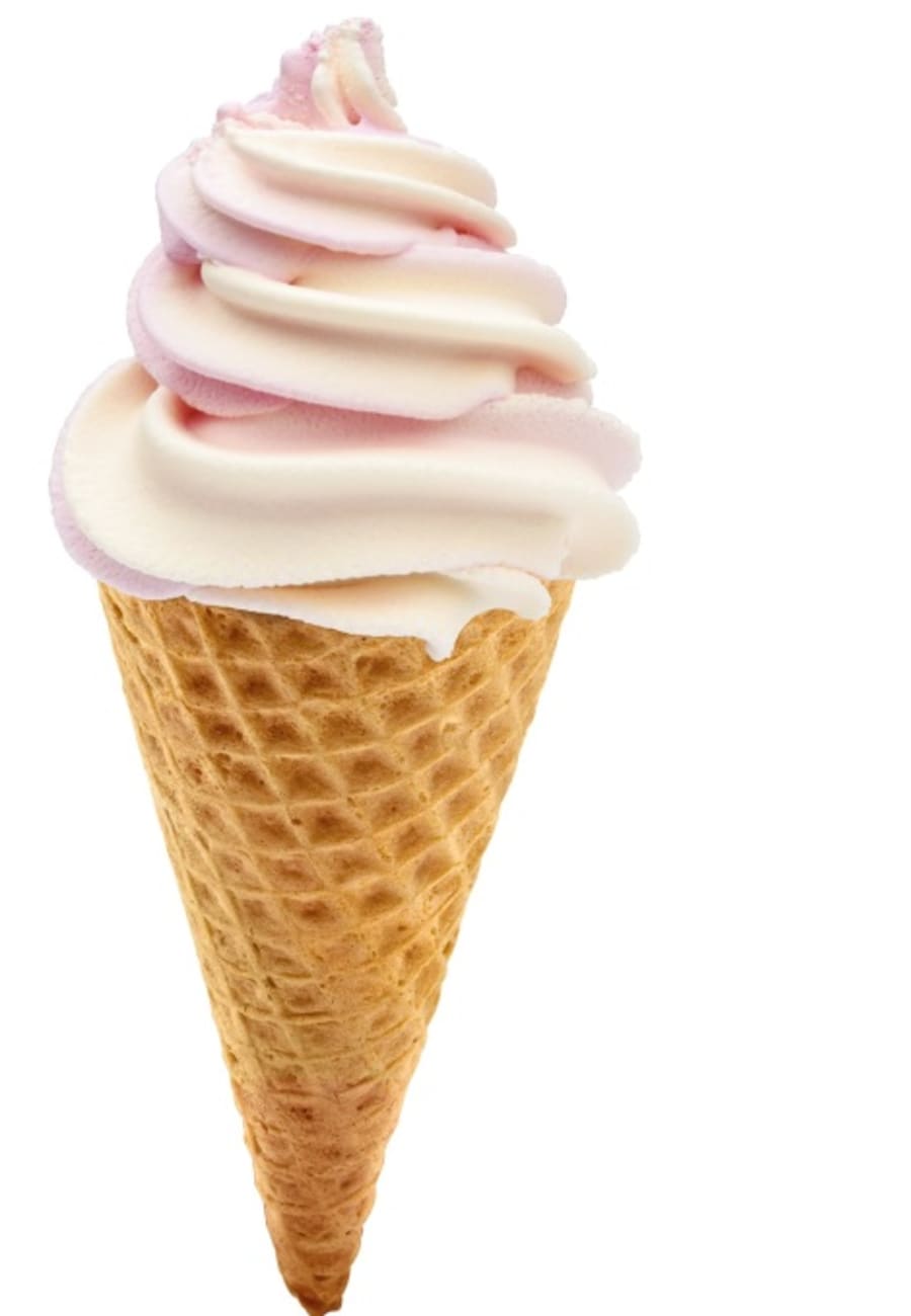 ONE SHOT Icecream Strawberry / Vanilla 160ML / 18S