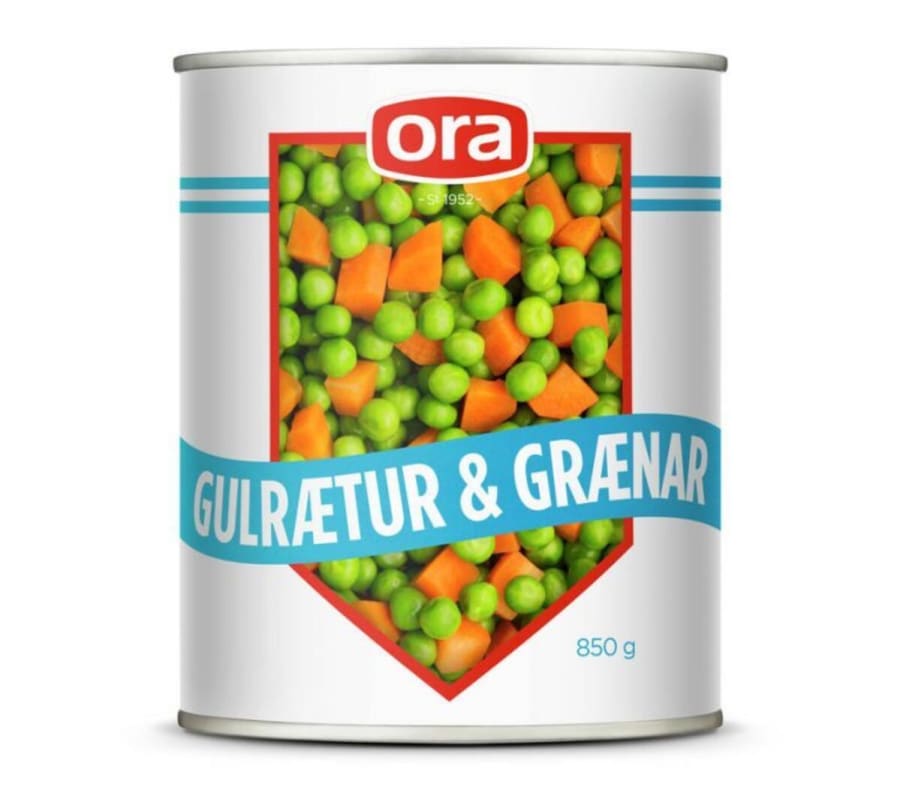 Ora Gulrætur & Grænar Baunir