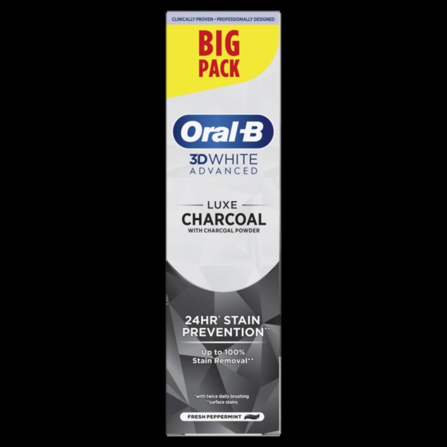 Oral-B Toothpaste 3DW Advanced Luxe Charcoal 100ml