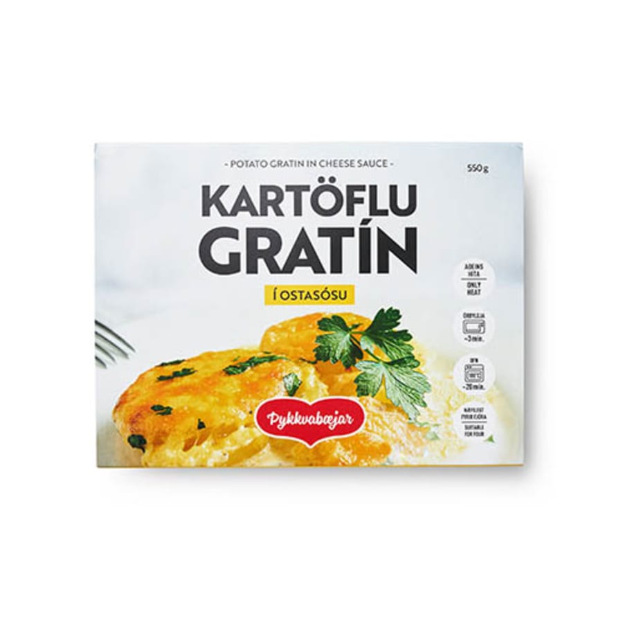 Ostagratín 550g / 12 í kassa - ÞYKKVABÆJAR