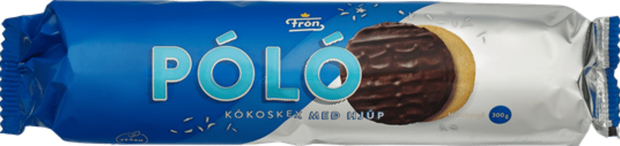 Póló súkkulaðikex Frón 30x250g