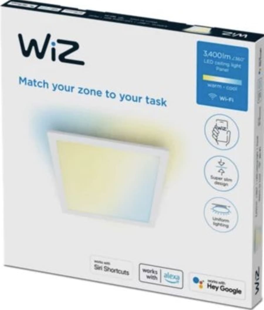 Panel WiZ Ceiling SQ 36W White 27-65K TW