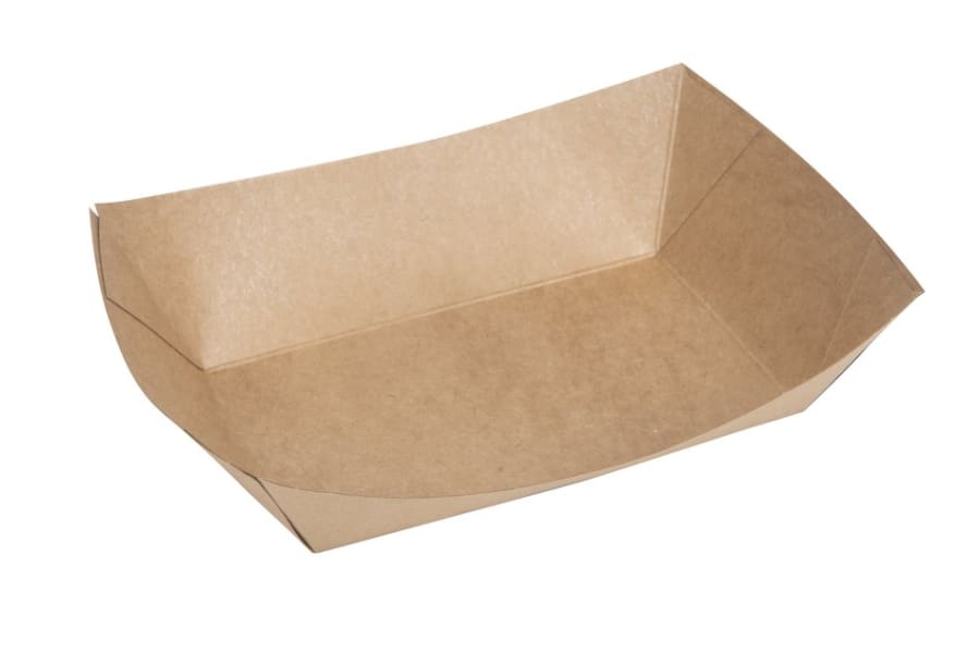 Pappabakkar brúnir 107x69x41mm 1000stk