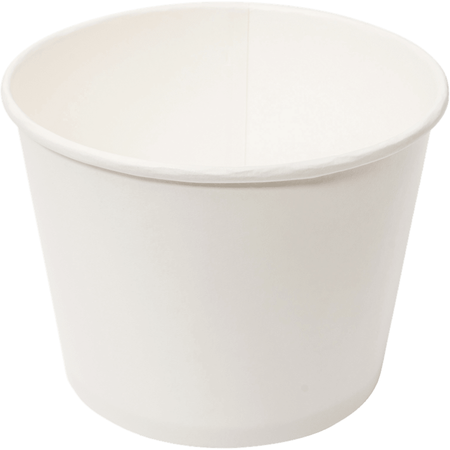 Pappabox hvít 1000ml 550stk