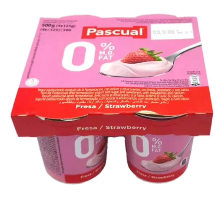 Pascual Jógúrt 0% Strawberry