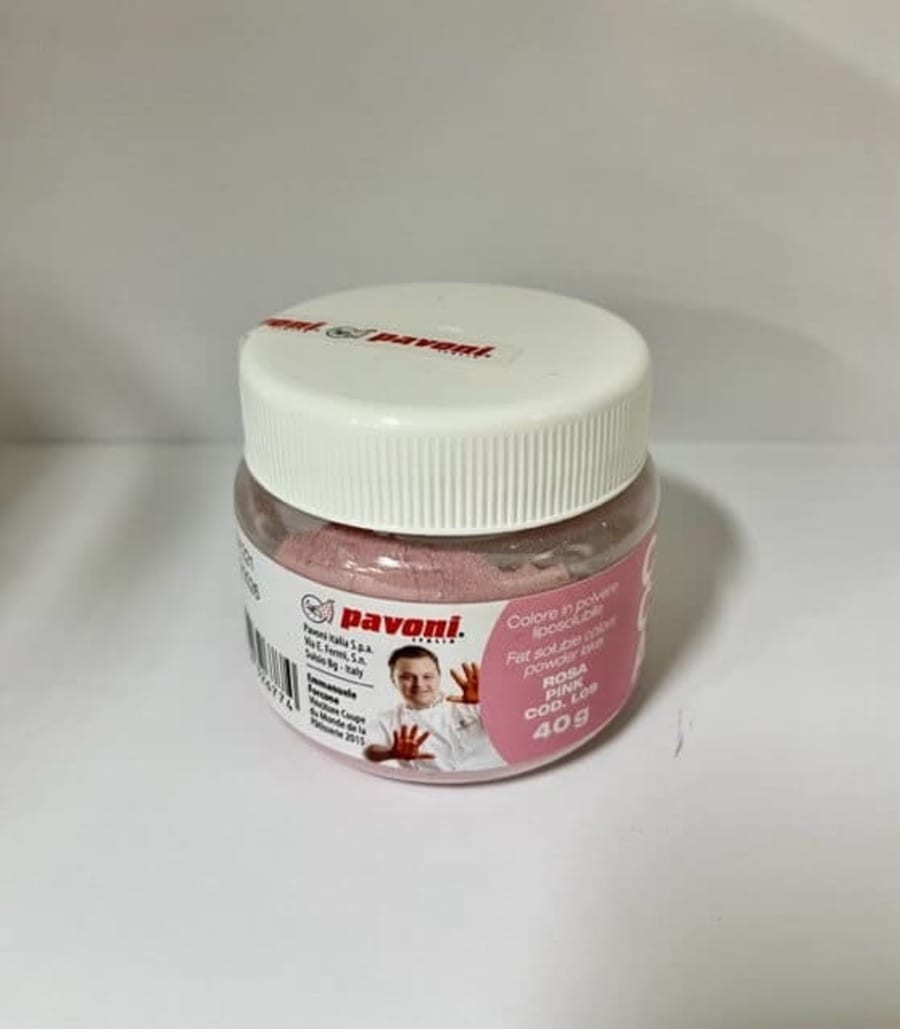 Pavoni matarlitur – Bleikur 40 gr