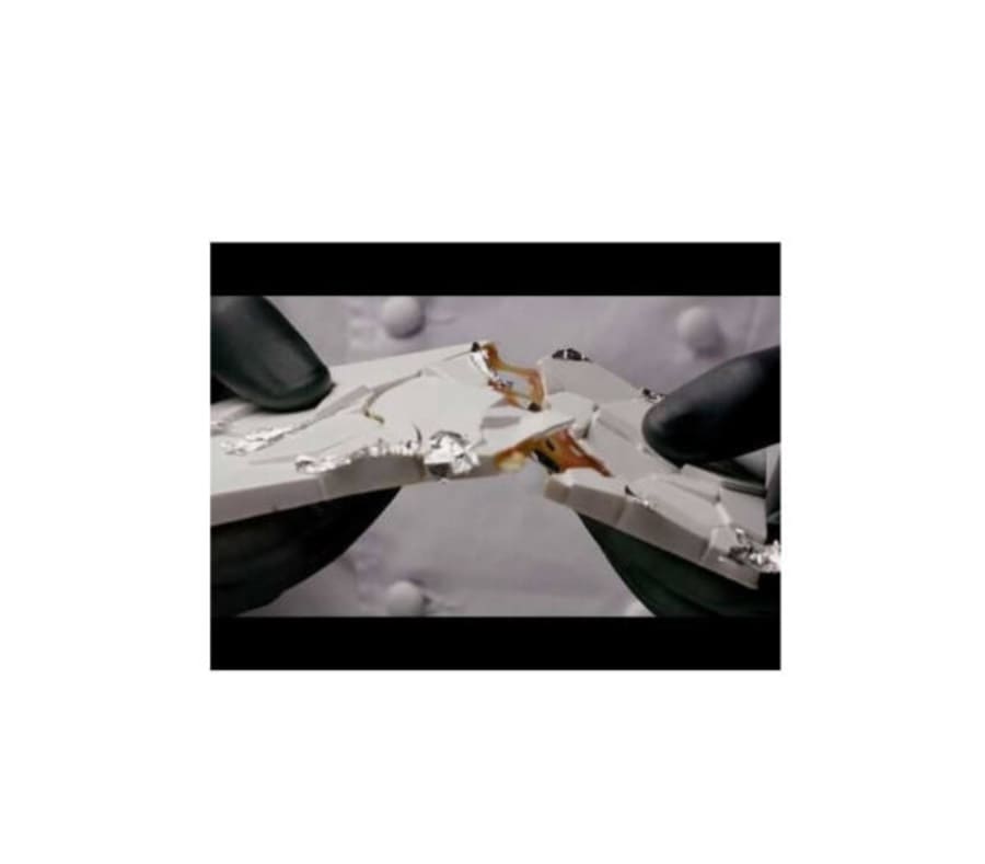 Pavoni súkkulaðiplötuform Crush – 3 hólf