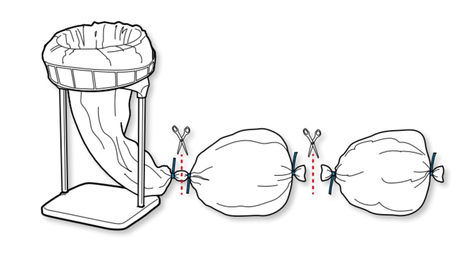 Paxxo poki Mini 60m svartur