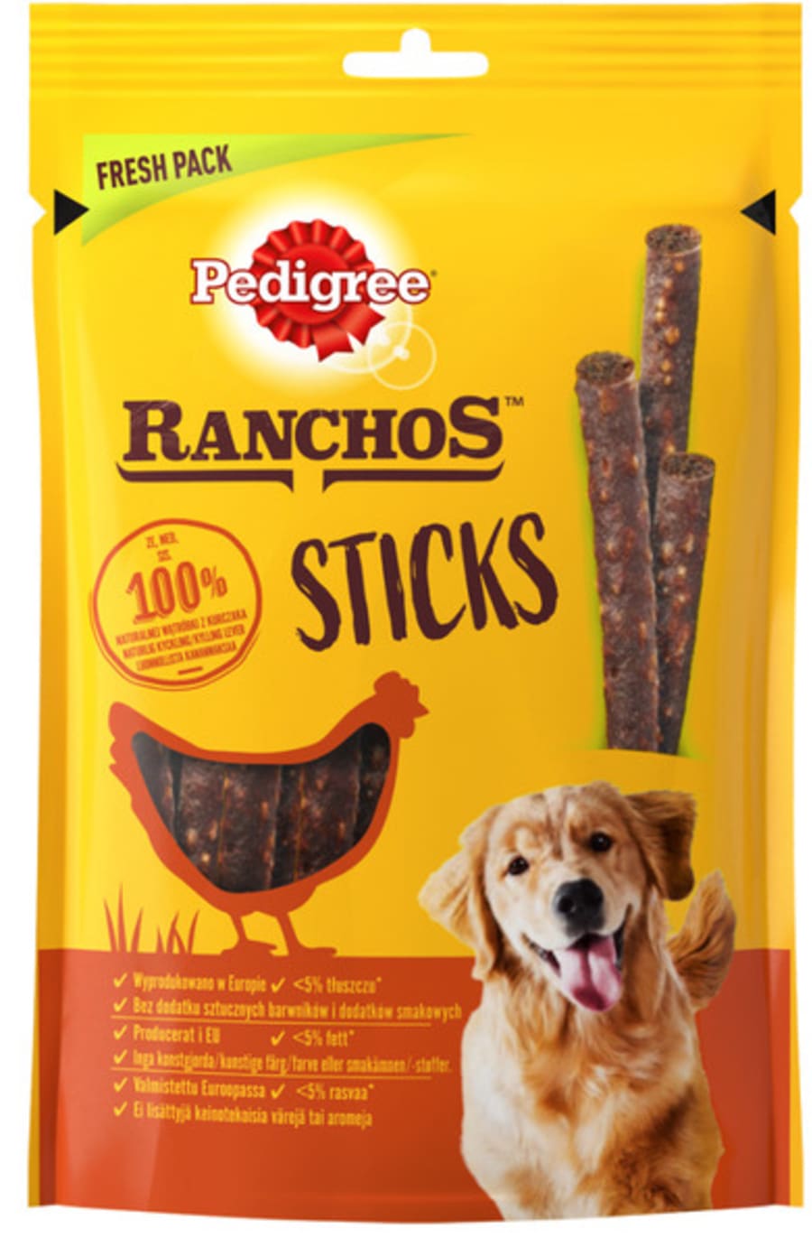 PED Ranchos Sticks kjukl 60 gr