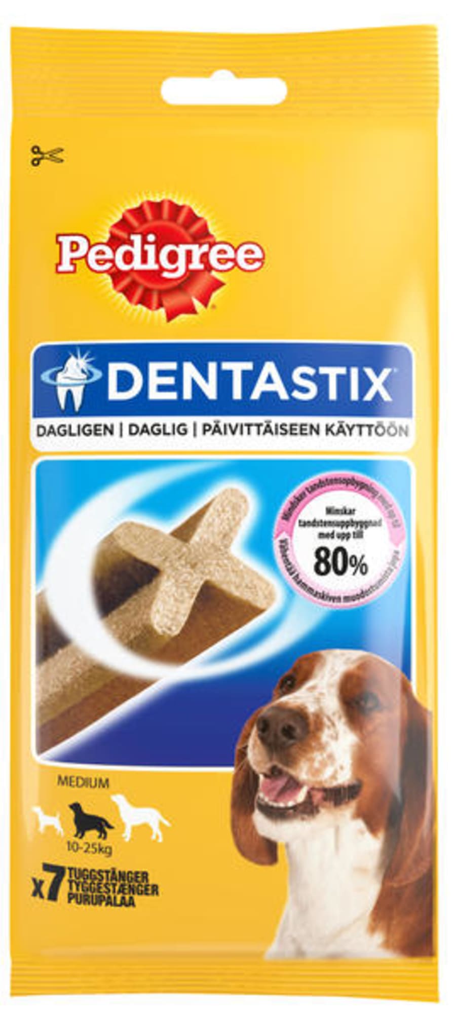 Pedigree dentastix medium 180 gr.
