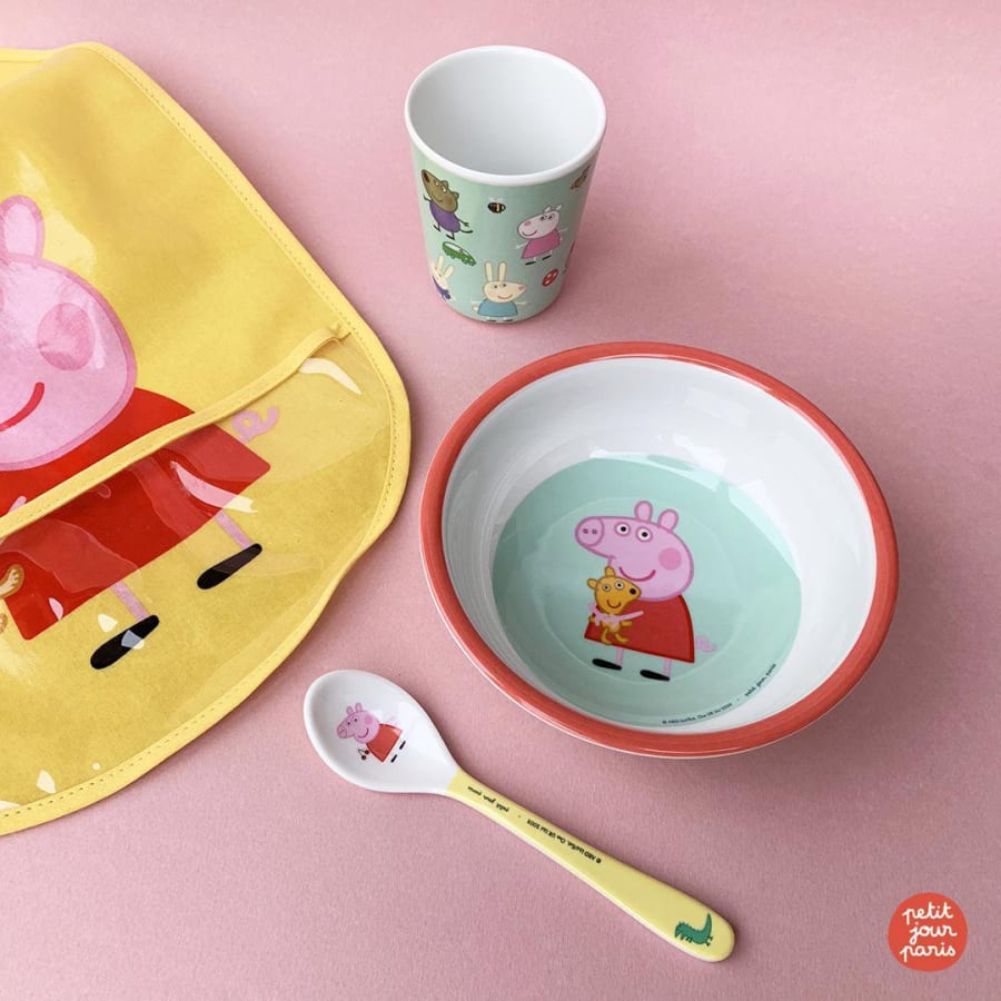 Petit Jour Smekkur Peppa Pig gulur
