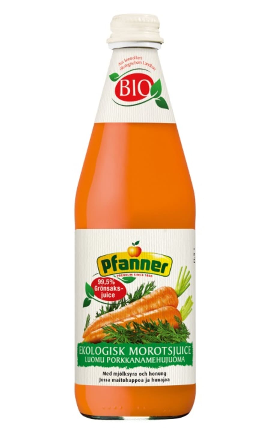 Pfanner BIO Gulrótasafi 500ml