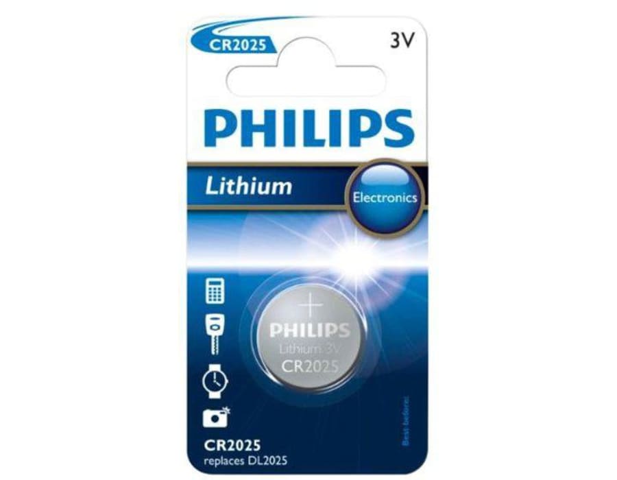 Philips CR2025 Lithium rafhlaða
