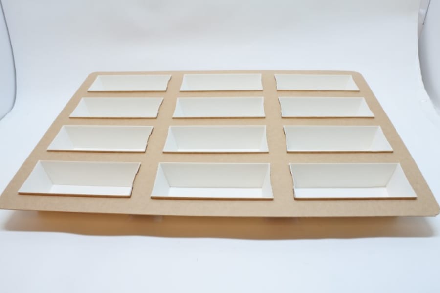 Pillopak form 155 x 62 x 50 12stk. (12x33 396stk)