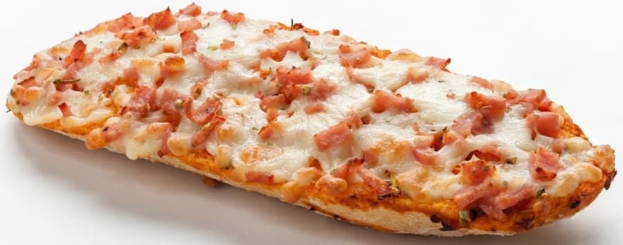 Pizzastykki Gourmet skinku og osta