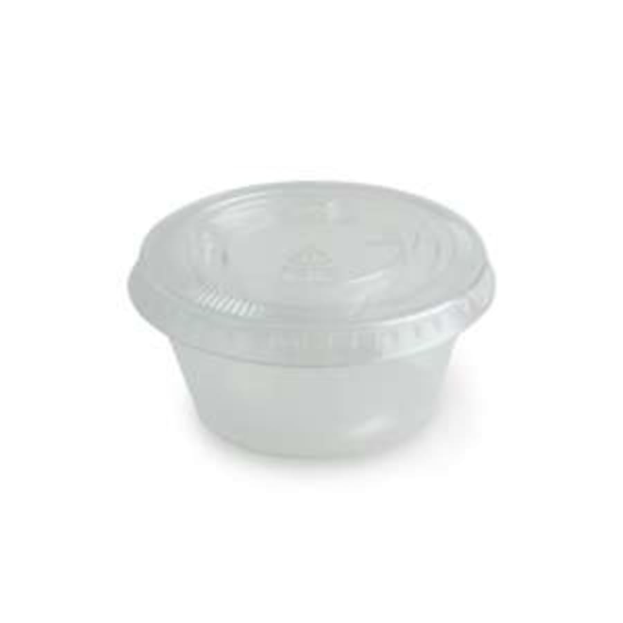 Plastbox 2oz 50ml 100 stk/pk (30 pk/ks)