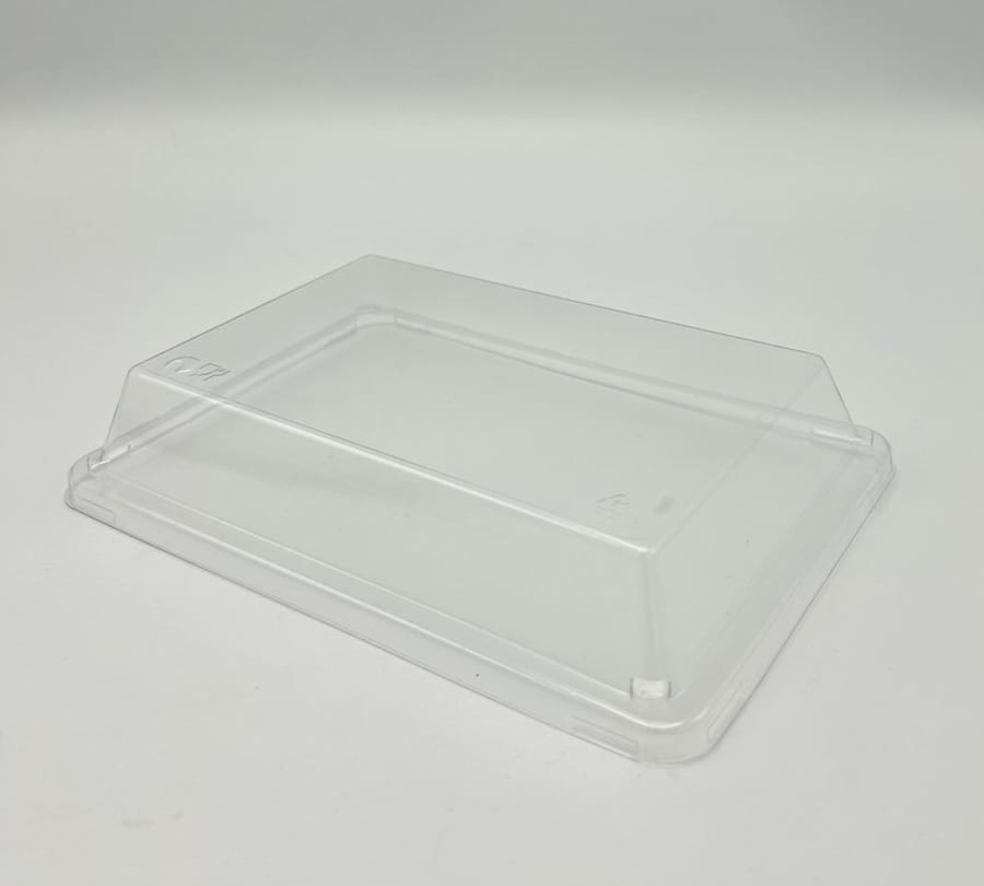 Plastlok á Sushibakka 18.5x12.8cm 600stk