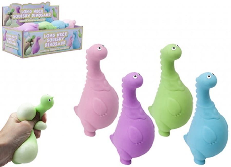 Squishy Dino 14cm. 4-teg  Displ-12