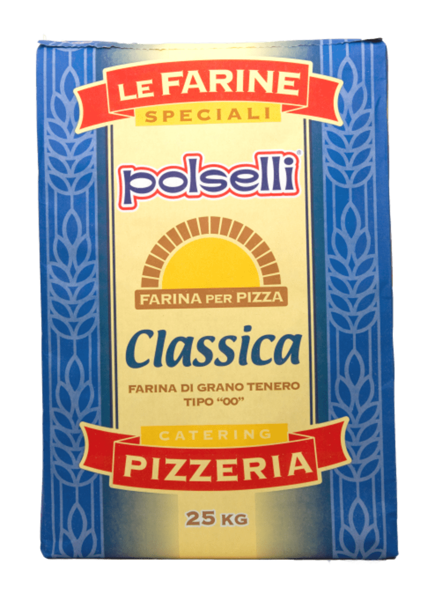Polselli hveiti 00 classica-pizzahveiti 25kg
