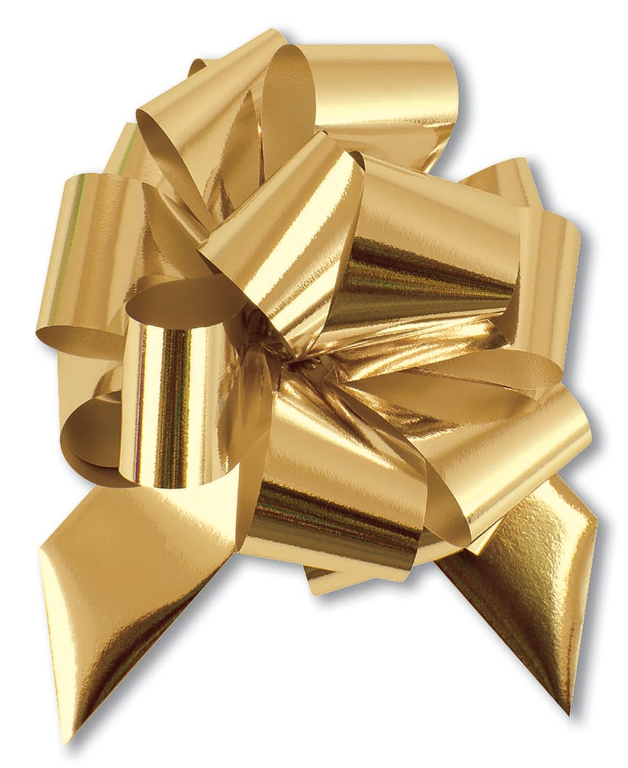 Ídraganl.Borðar Metal GOLD 48mm.(30)x6