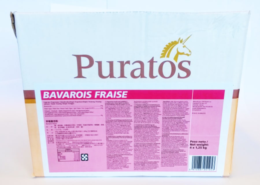 Puratos Jarðarberjafrómas  1,25kg