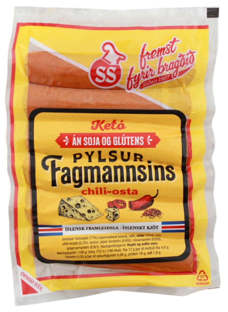 Pylsur fagmannsins stk lt