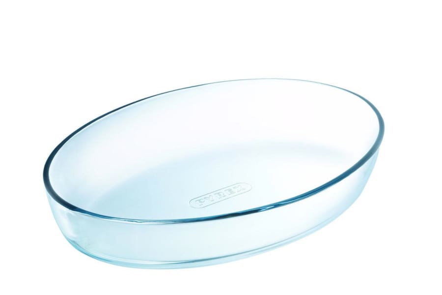 Pyrex Gler fat oval 25x17cm