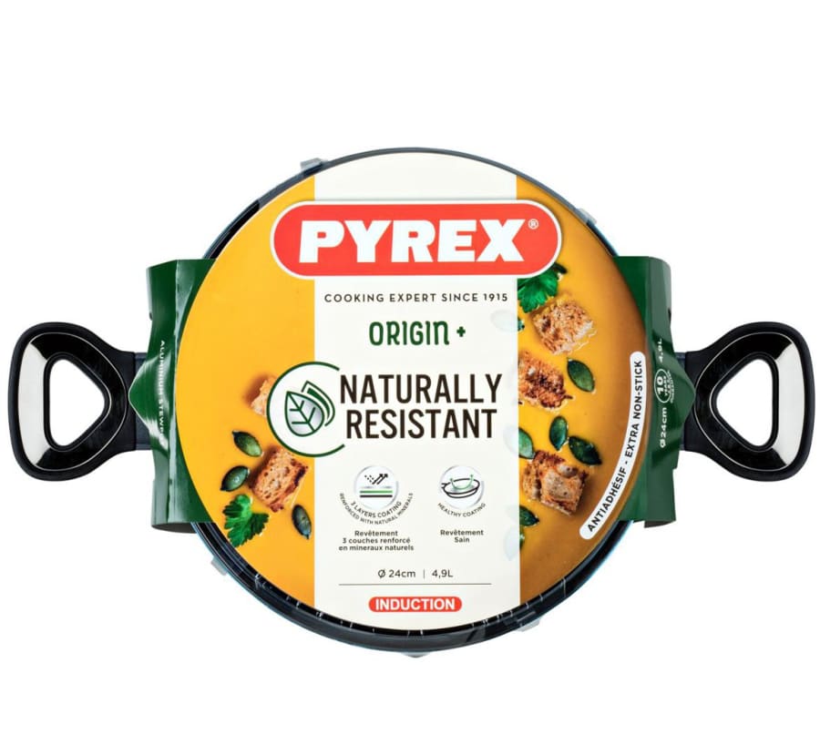 Pyrex Pottur 24cm Origin black