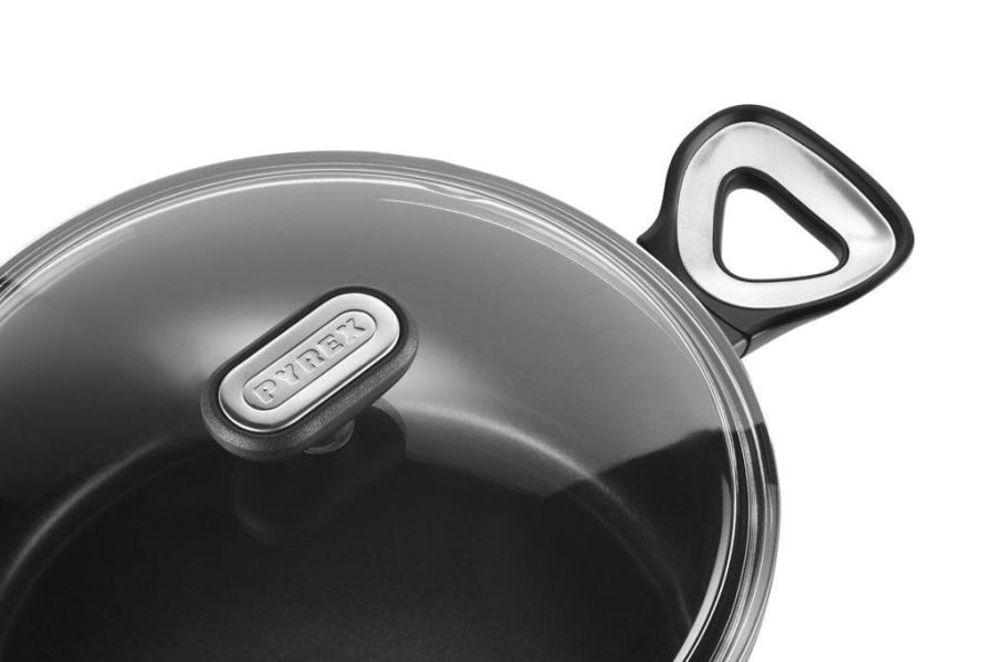 Pyrex Pottur 28cm með loki Origin black