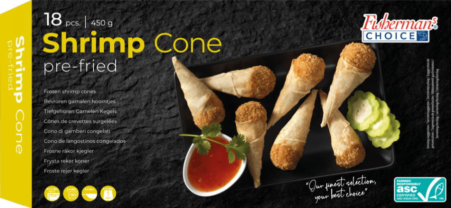 Rækju Cone 18x25g