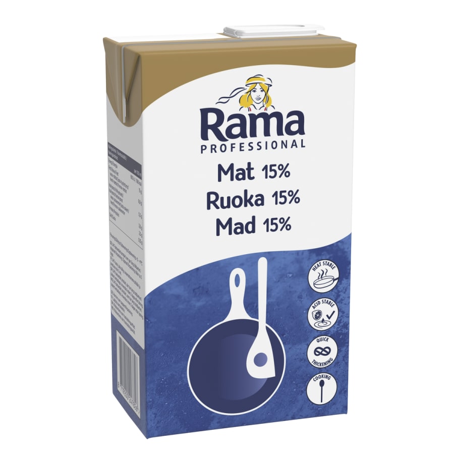 Rama Matreiðslurjómi 15% 8x1l