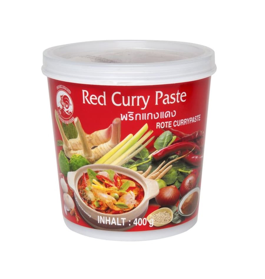 Rautt karrý / Curry paste red 400g