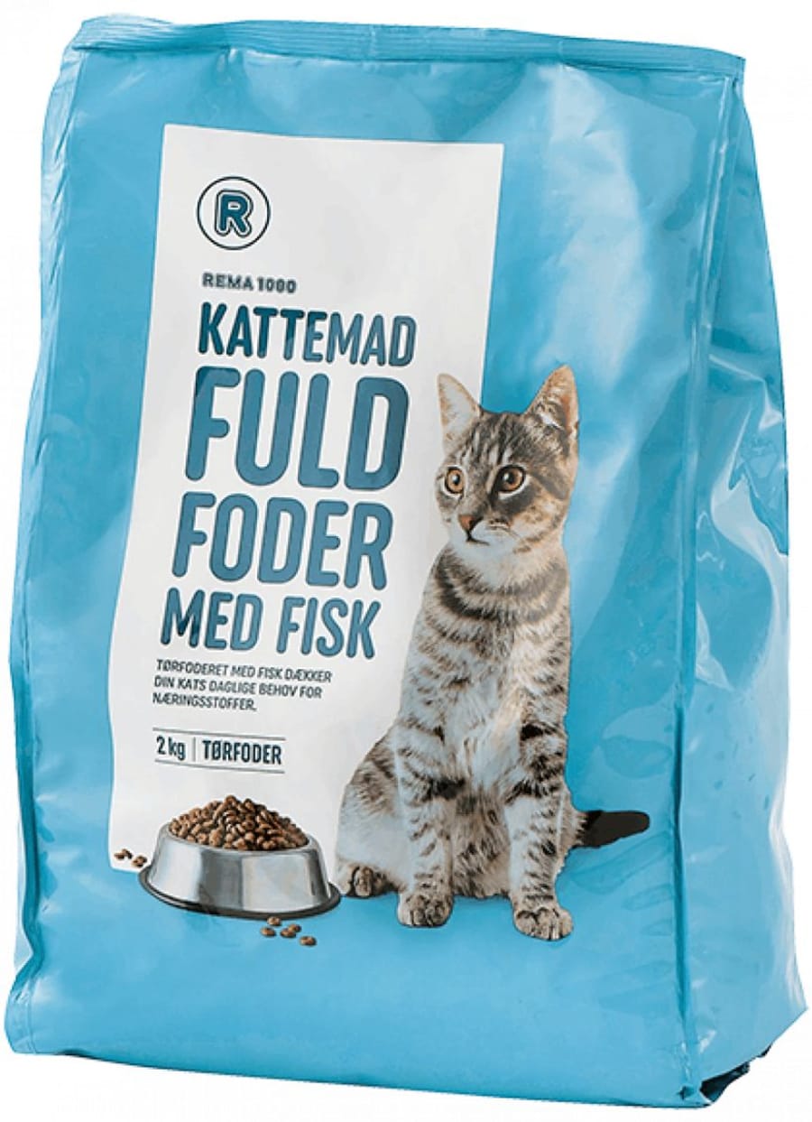 Rema kattamatur 2 kg fiskur