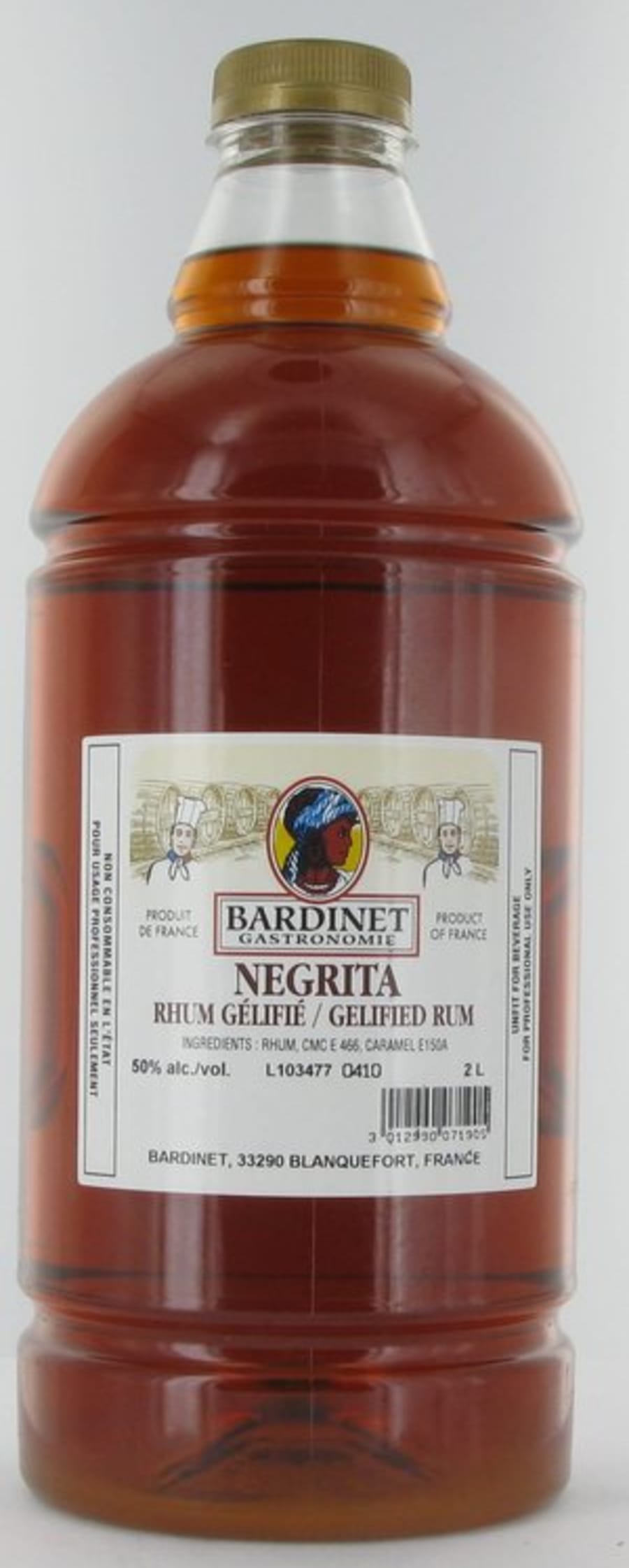 Romm gel 50% Bardinet 2ltr
