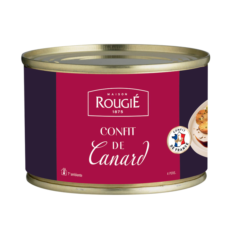 Rougié Anda Confit (4 Læri) 6&#215;1,35kg