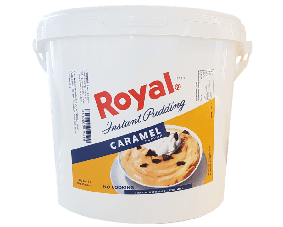 Royal búðingur karamellu 3kg