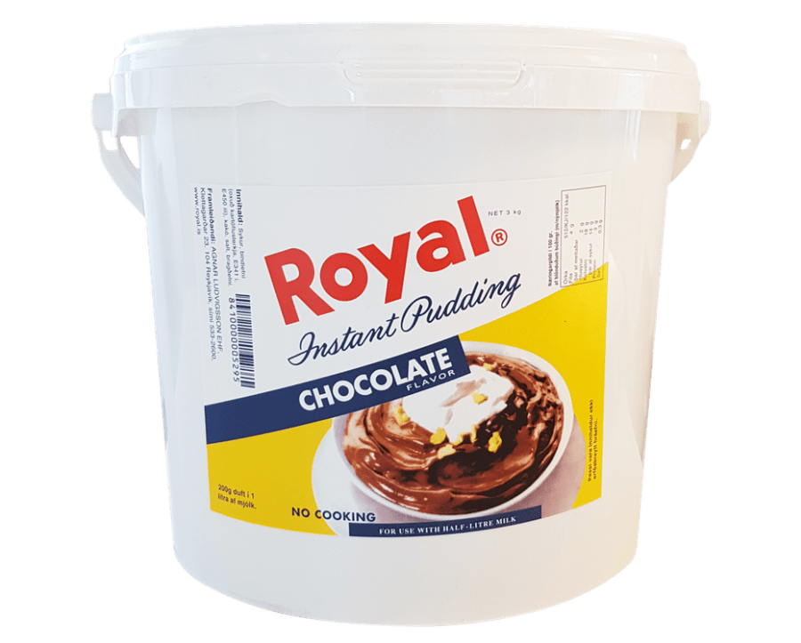 Royal búðingur súkkulaði 3kg