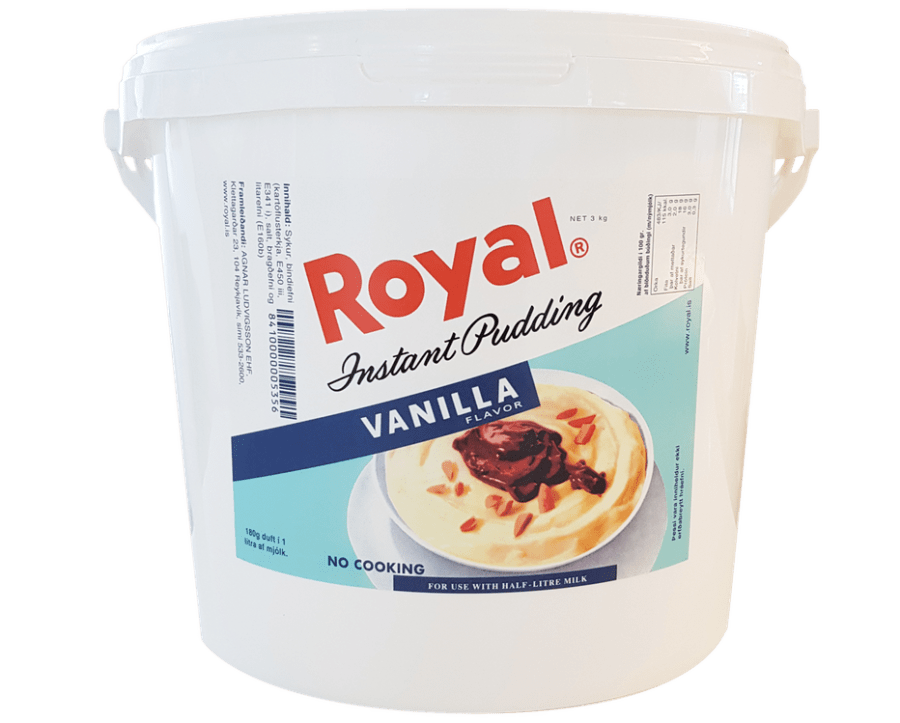 Royal búðingur vanillu 3kg