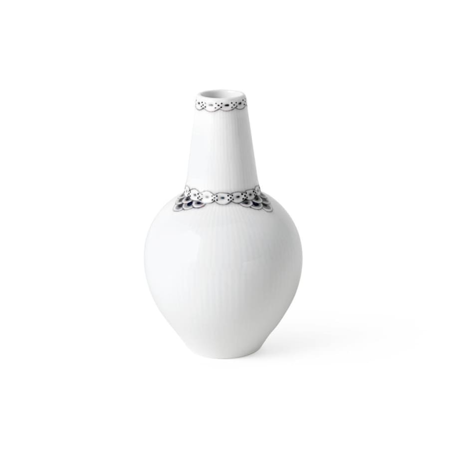 Royal Copenhagen Black Lace vasi 15cm