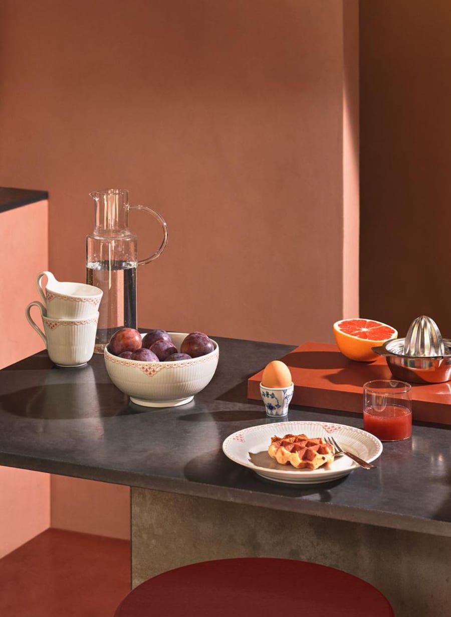 Royal Copenhagen Coral Lace skál 18cm