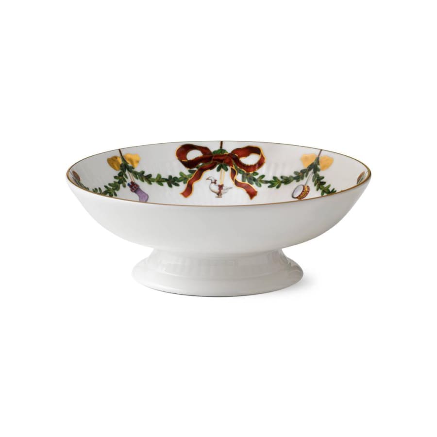 Royal Copenhagen Star Fluted skál á fæti