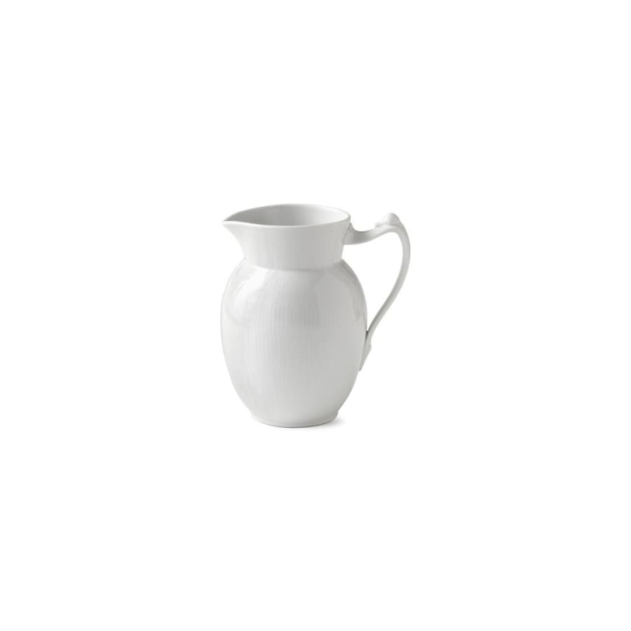 Royal Copenhagen White Fluted Plain kanna 1,7ltr